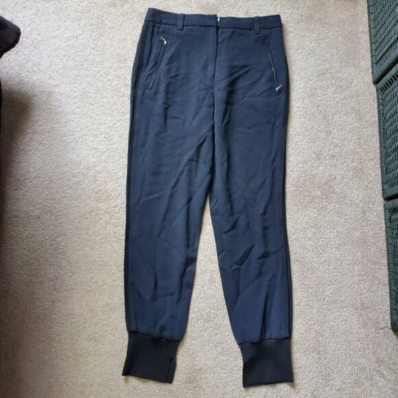 3.1 Phillip Lim Tapered Pinstriped Joggers - Picture 4 of 10